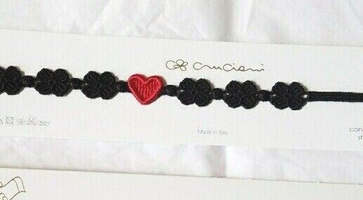 Cruciani You Star Macrame Lace Bracelet