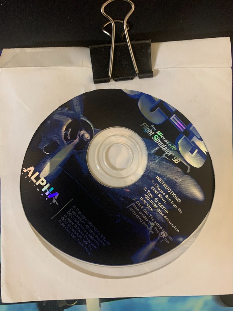 Vtg Lot of PC Flight Simulator Games Programs Software Microsoft Abacus 1998 200