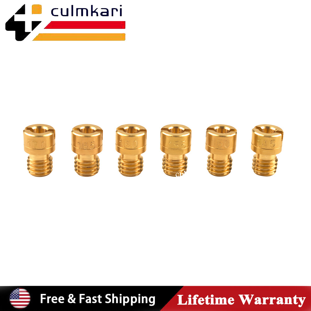 For 2001-05 Raptor 660R Carb Multi Jet Kit YFM660R Pilots 25/27.5 Mains 145-170