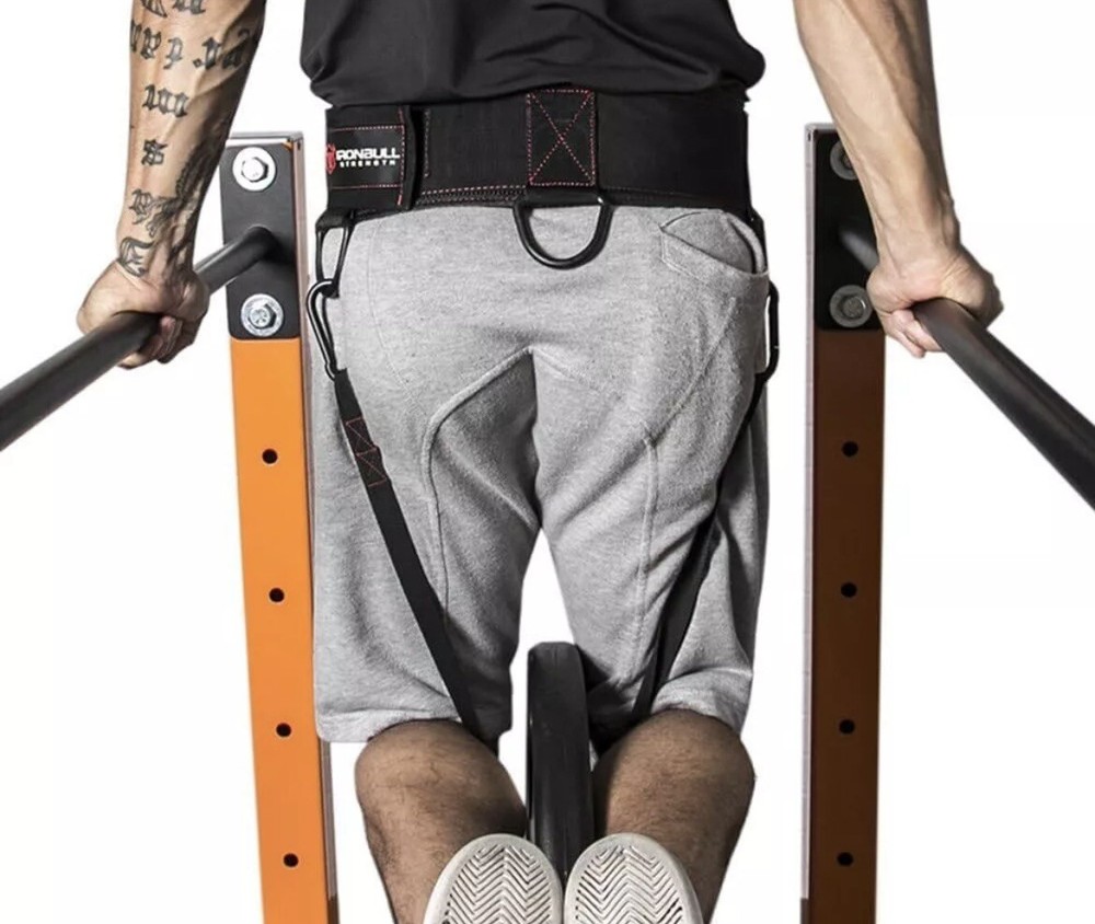 Advanced Dip Belt Dip Pullup Squat Multifunction Versatile IronBull Lifting Belt