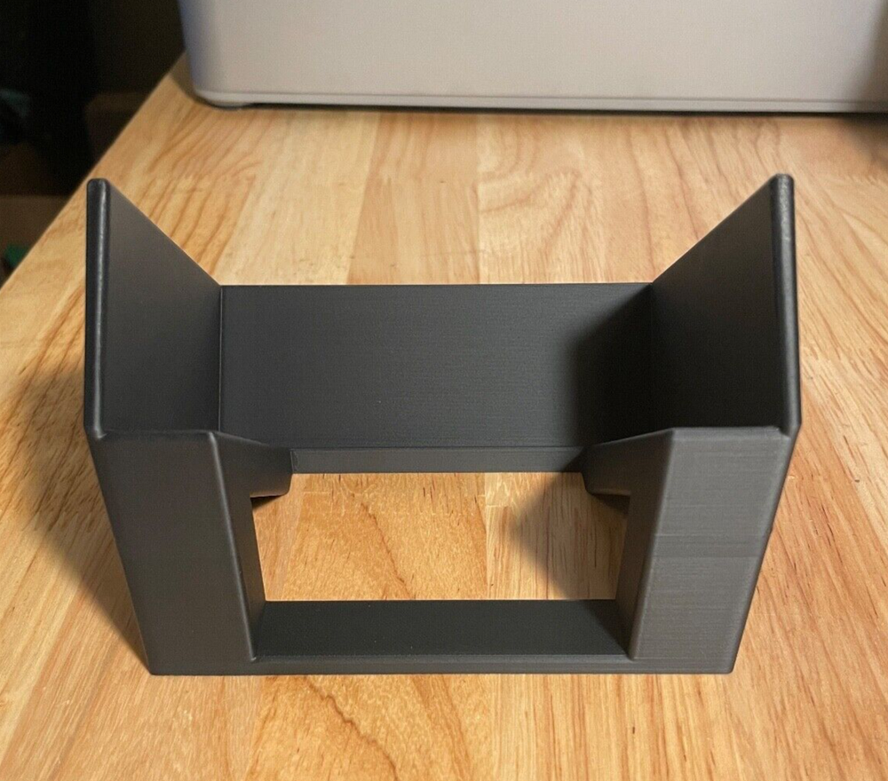 Electro-Harmonix Oceans 12 Desktop Stand - 3d Printed - Black with Side walls