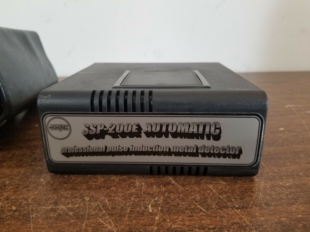 Detech SSP-200E Automatic Pulse Induction Metal Detector
