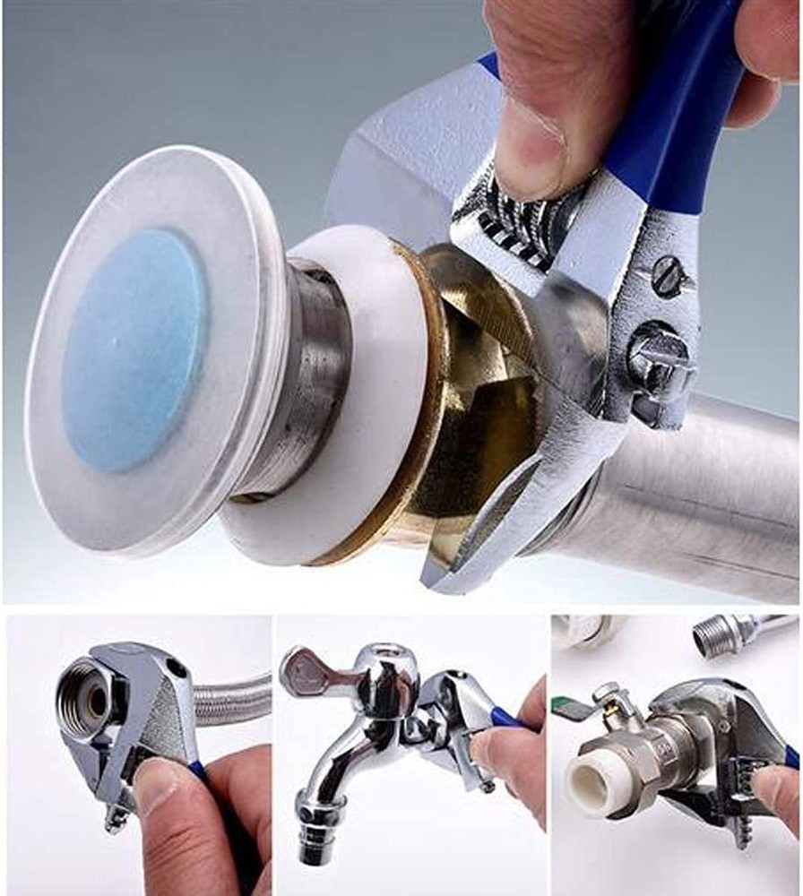 Stubby Adjustable Wrench with Wide Opening,Mini Adjustable Wrench Spanner wit...