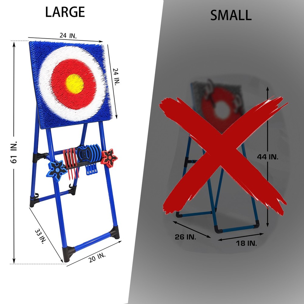ZPLIN Throwing Axe Set,Axe Throwing Game for Backyard,Throwing Stars,ax Throwing
