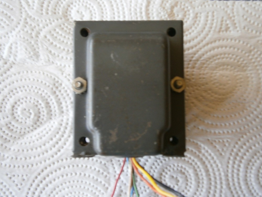 DYNACO Z 237 AUDIO OUTPUT TRANSFORMER, 8k push pull Ultra Linear SHOWN TESTING