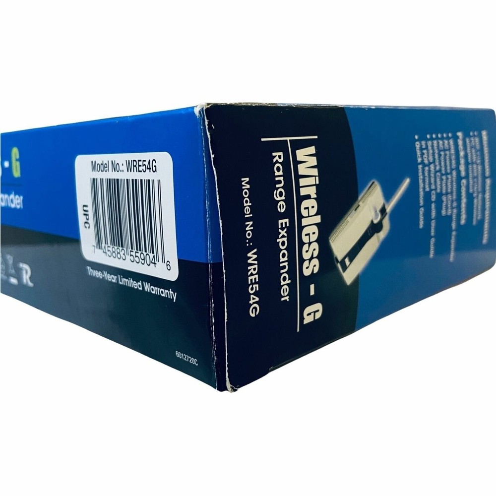 #4201 LINKSYS Wireless-G wifi range expander extender NIB