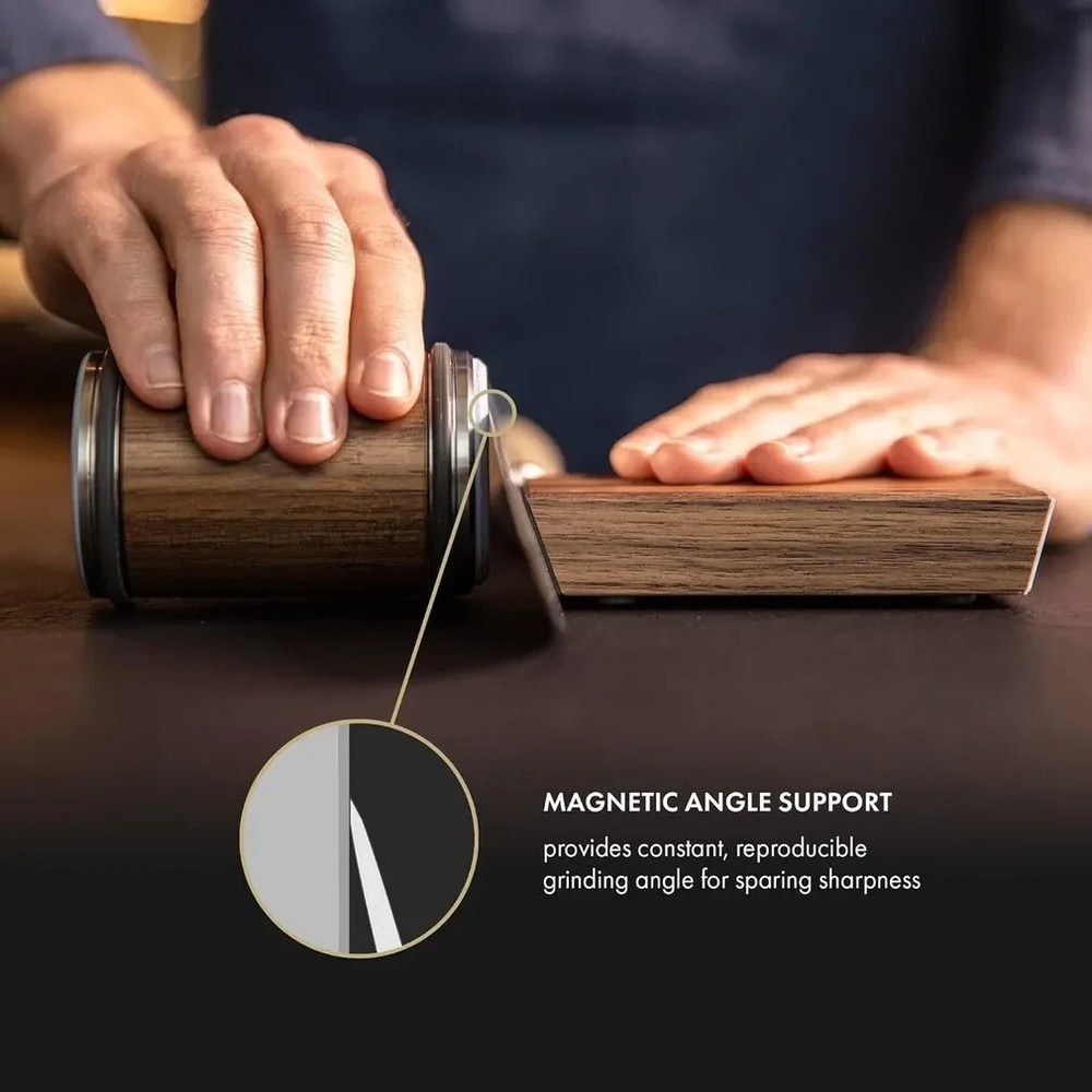 Diamond Rolling Knife Sharpener Kit For Straight Edge Roller Knife Sharpening