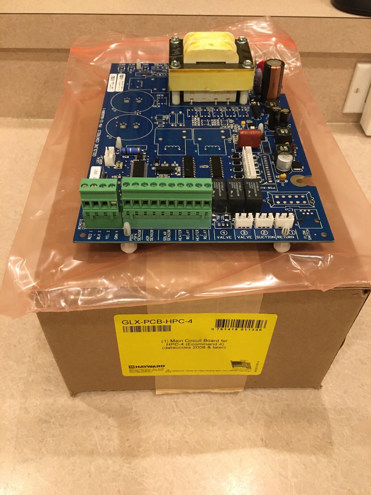 NEW! Hayward GLX-PCB-HPC-4 Ecommand Controller Replacement Board 1 Year Warranty