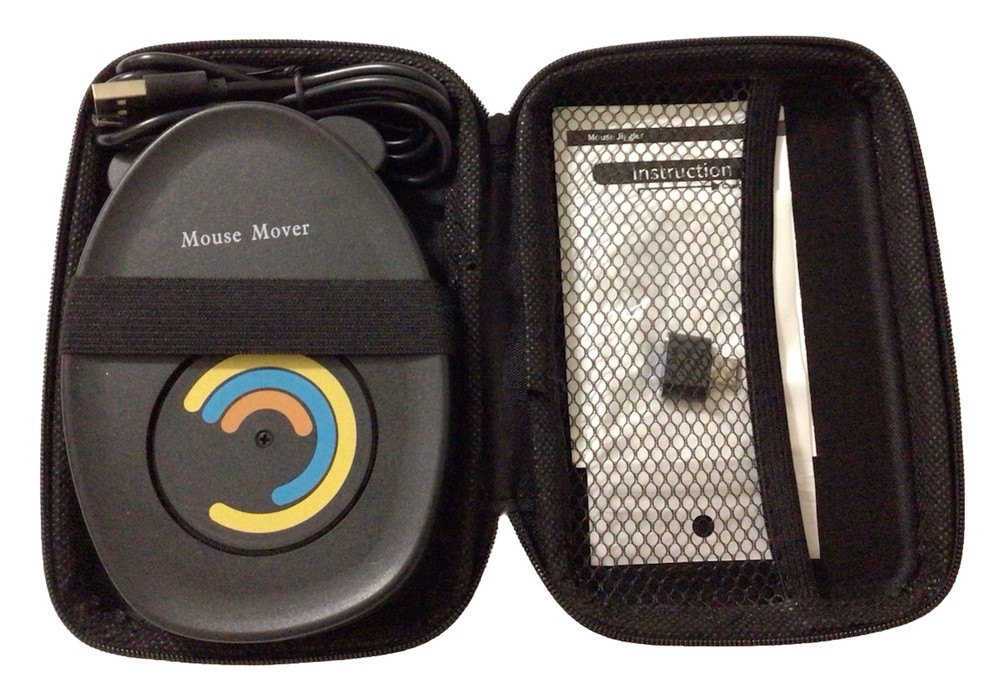 Mouse Mover Jiggler with Button Virtual Mouse Mover for Computer Awakening