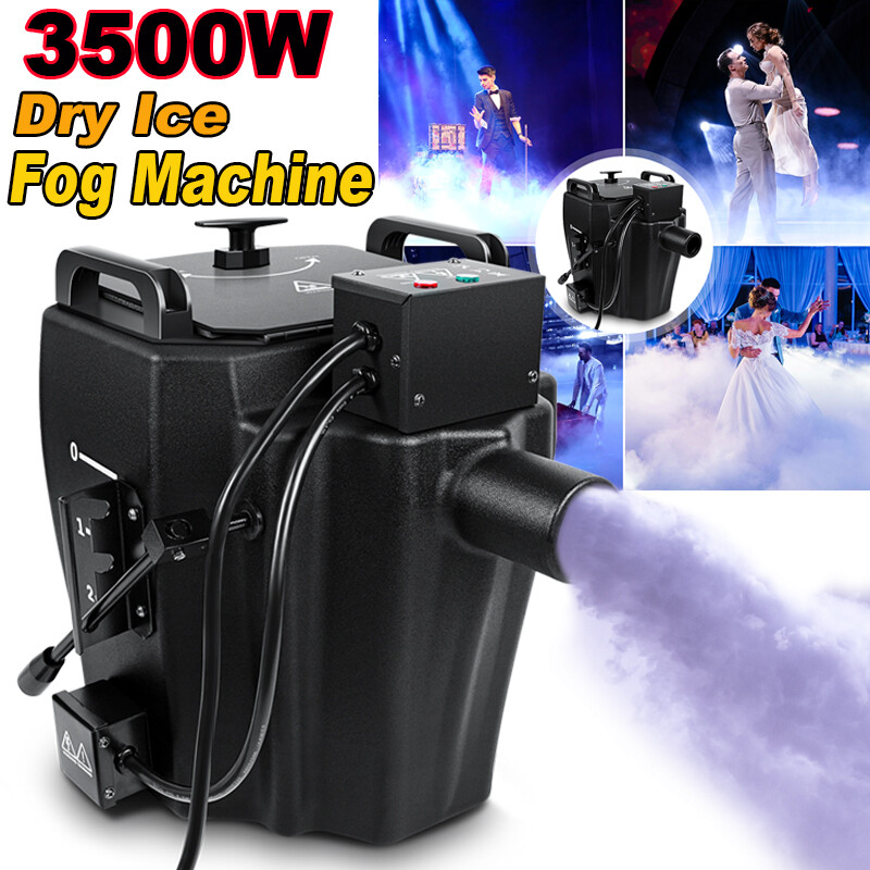 3500W Low Lying Smoke Fog Machine Stage DJ Dry Ice Fog Machine Effect Party Xmas