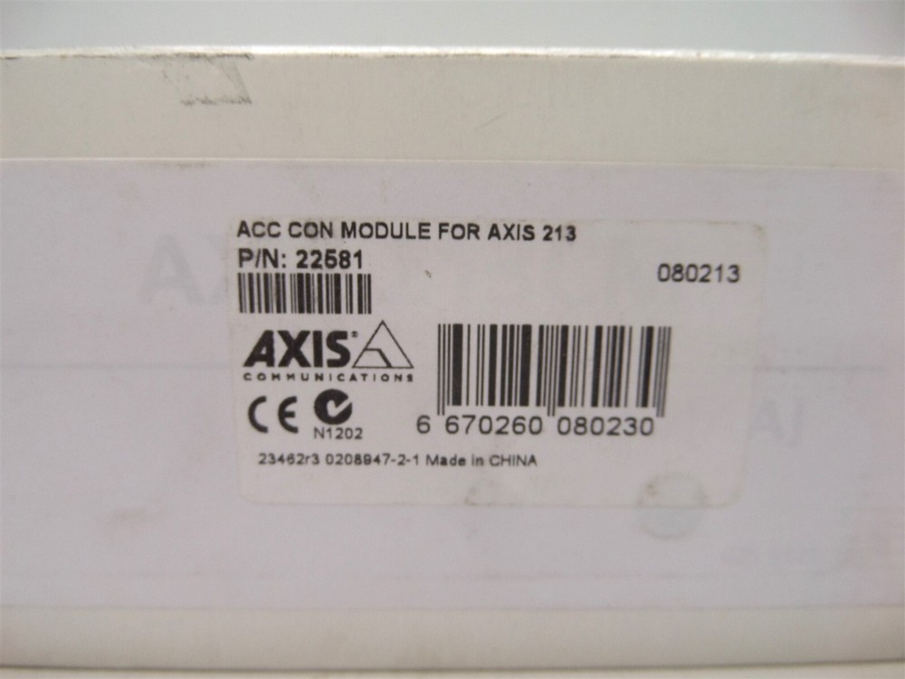Axis Communications 22581 ACC CON Module for Axis 213 Camera