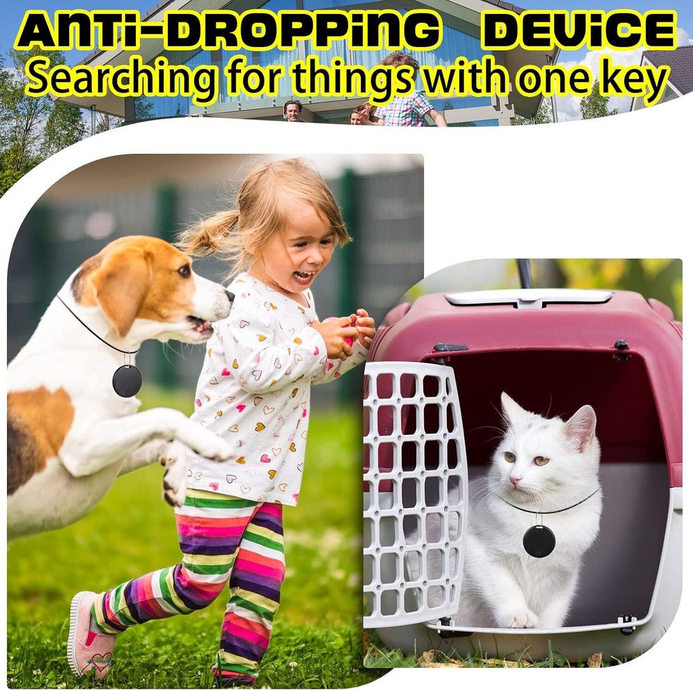 Mini GPS Bluetooth Tracker Anti-Lost Device For Pets Kids Key Bag Tracker LOT