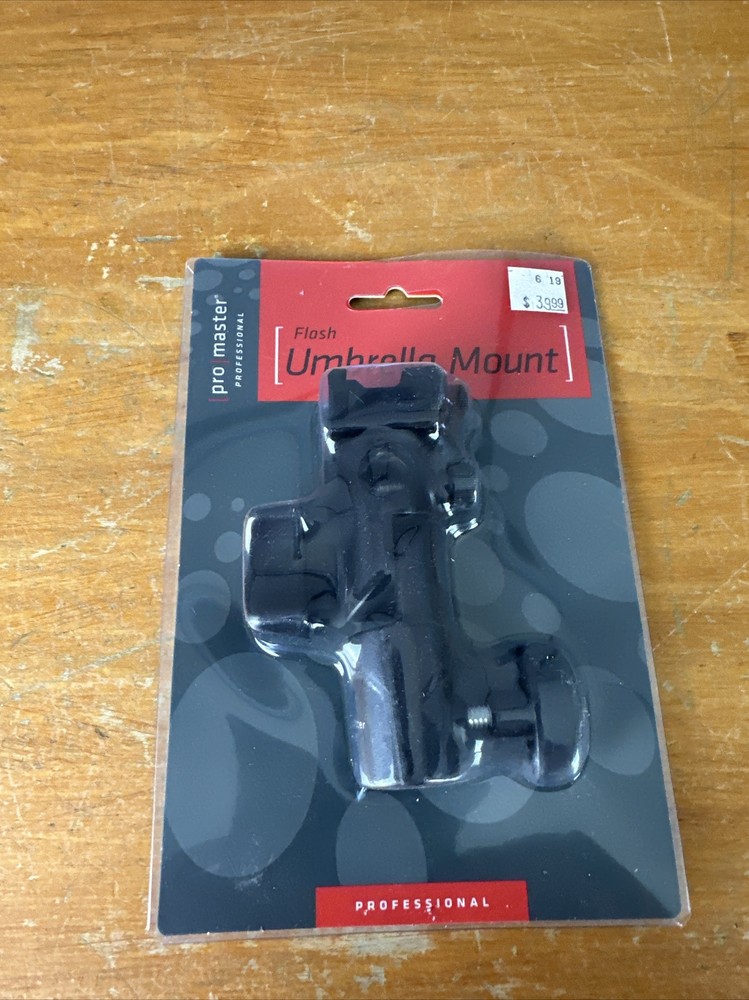 Promaster Professional Flash Umbrella Bracket New