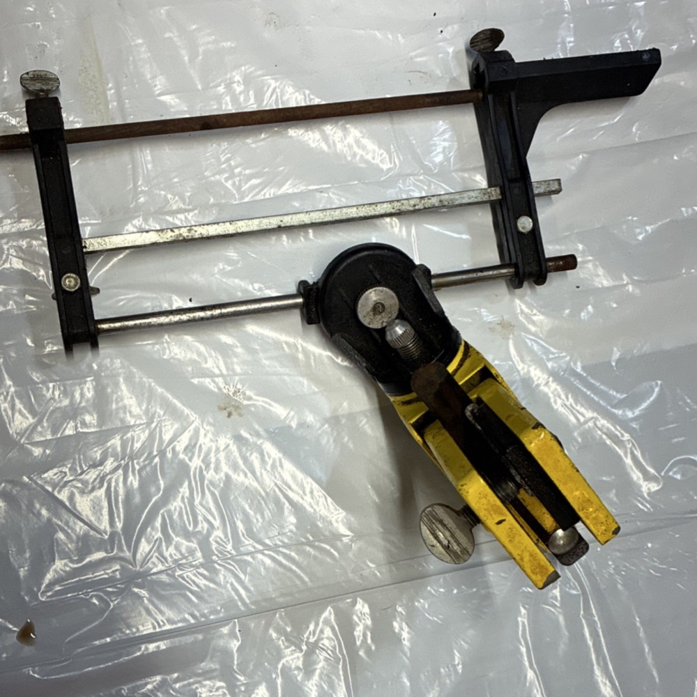 Oregon File Guide Chainsaw Sharpening Tool Yellow Black Metal