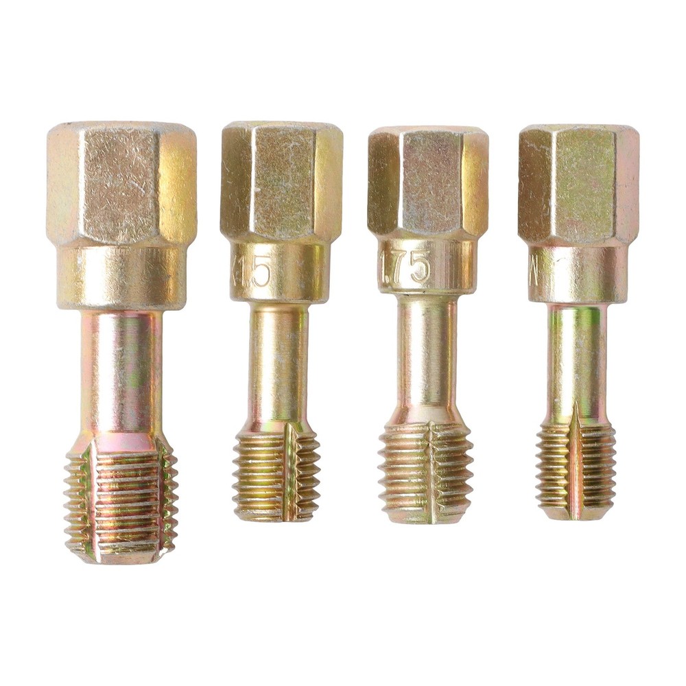 49PCS Thread Chaser Tools Set UNC UNF Metric Thread Restorer Tool Rethreading