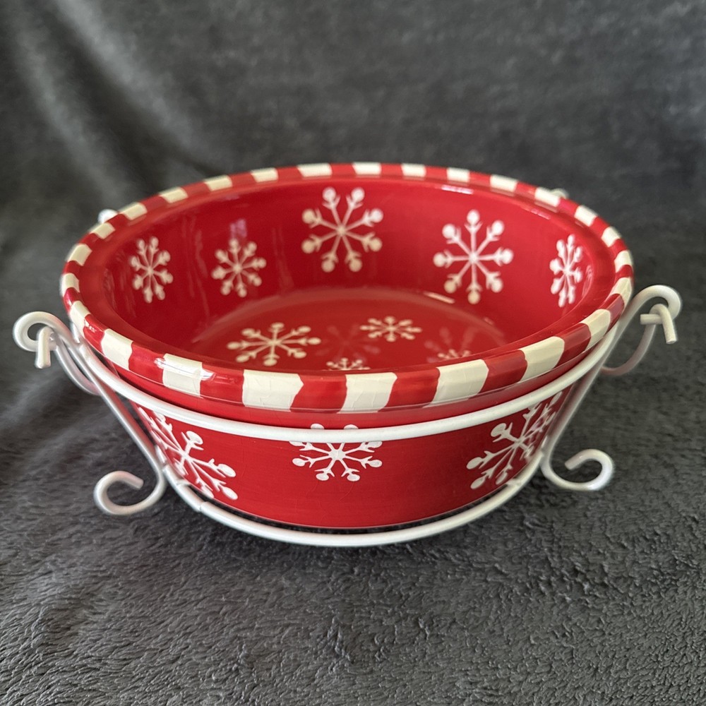 Temp-tations Presentable Ovenware by Tara 2Qt Covered Casserole + Lid/Stand/Case