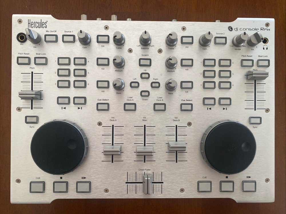 Hercules DJ Console Rmx - Mixer with case & usb cable