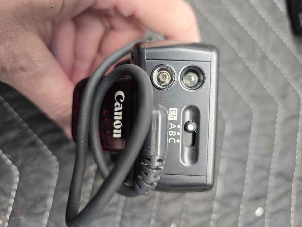 Canon Wireless Controller LC-5 Trans/RECEIVER, ST-E2 TRANS, 580EXII SPDLIGHT