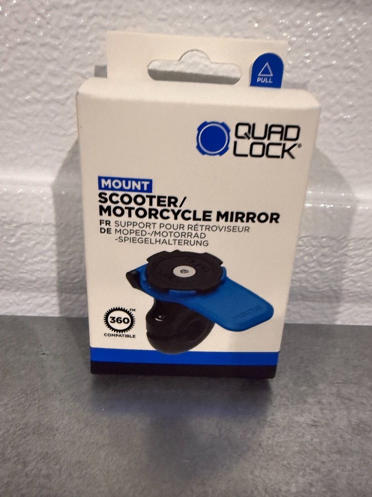 Scooter / Motorcycle Mirror- Quad Lock