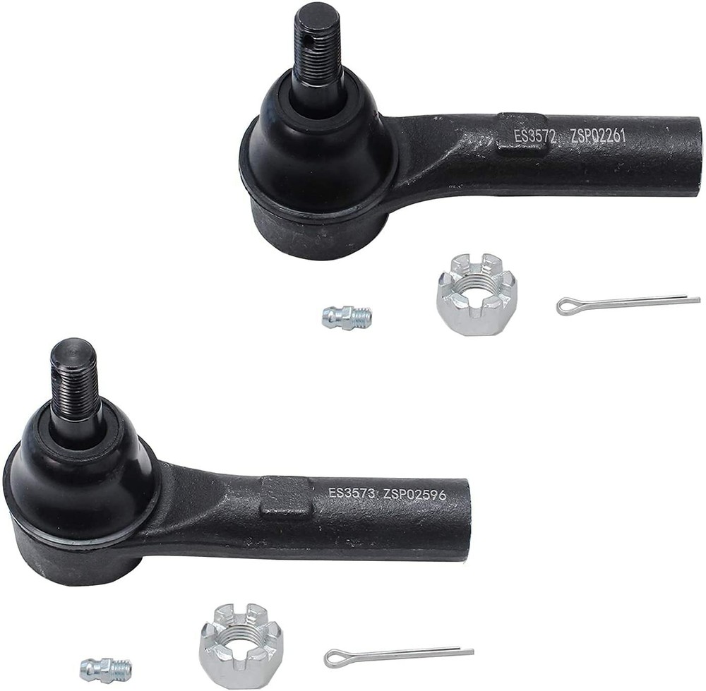 4WD Front Upper Lower Ball Joint Outer Tierod for 2000-2003 Dodge Dakota Durango