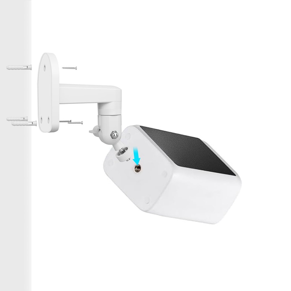 2Pack Adjustable Wall Mount Compatible with eufyCam 2C/2C Pro, 2/2 WHITE