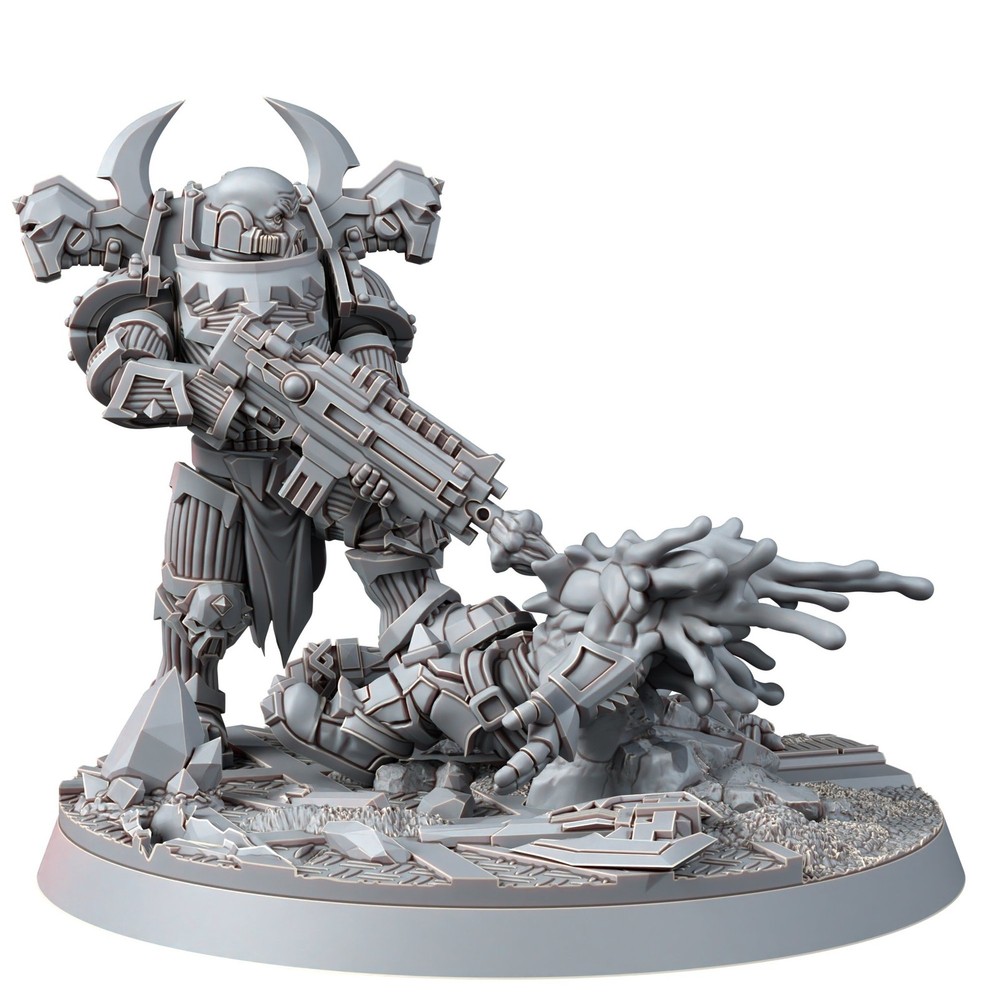 CHAOS VOID BLESSED STARLOCK DIORAMA