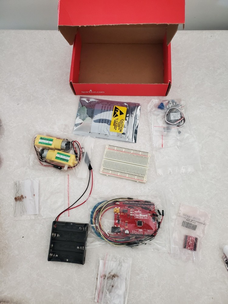 SparkFun Electronics Tinker Kit Fun 14556 DIY Educational - New- Open Box