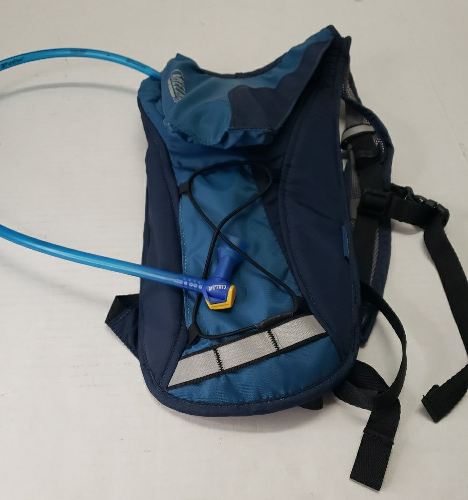 Camelbak Rogue Hydration Backpack Blue Cycling Running Hiking Water Bladder EUC