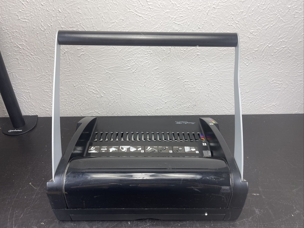 GBC CombBind C12 Binding Machine 12 Sheet Punch & 200 Sheet Binding Capacity