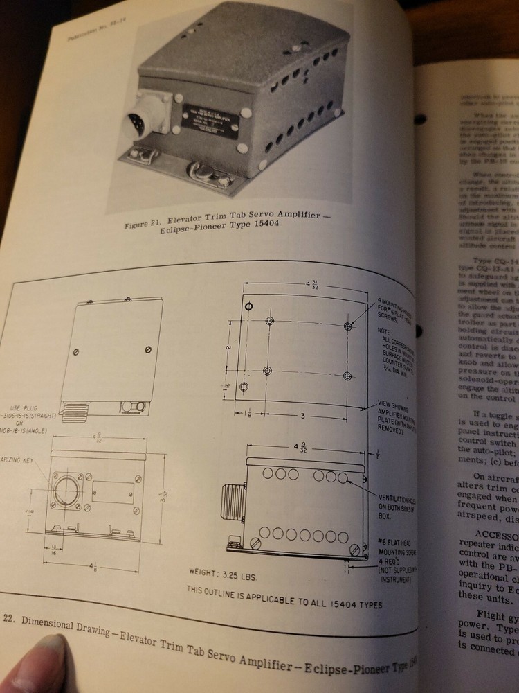 Bendix Eclipse -Power Autopilot Install Manual, PB-10