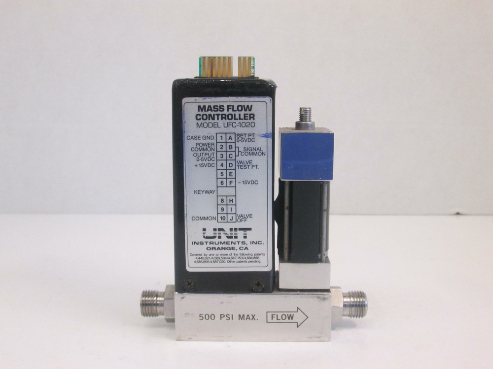 Unit UFC-1020 Mass Flow Controller MFC, 50%PH3/N2, 100 SCCM