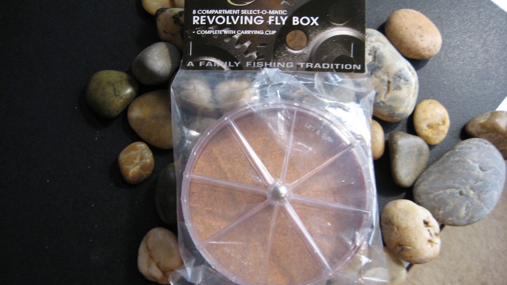South Bend Revolving Fly Box, NIP!