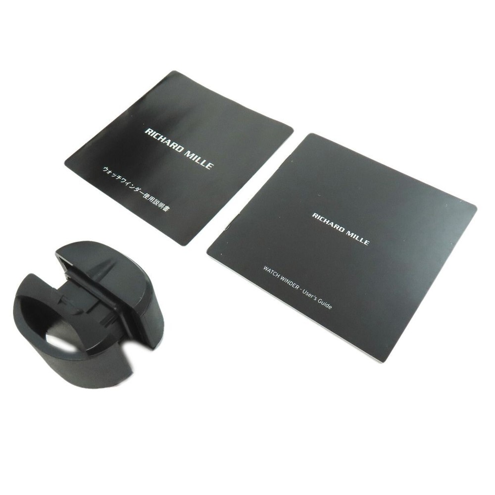 Richard Mille Automatic Watch Winder Box Black Without Adapter RM