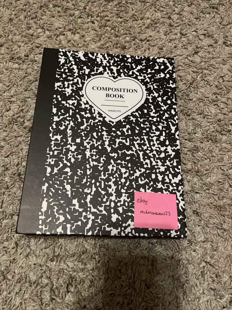 (READ DESC) A5 4 Pocket Composition Book Card Binder