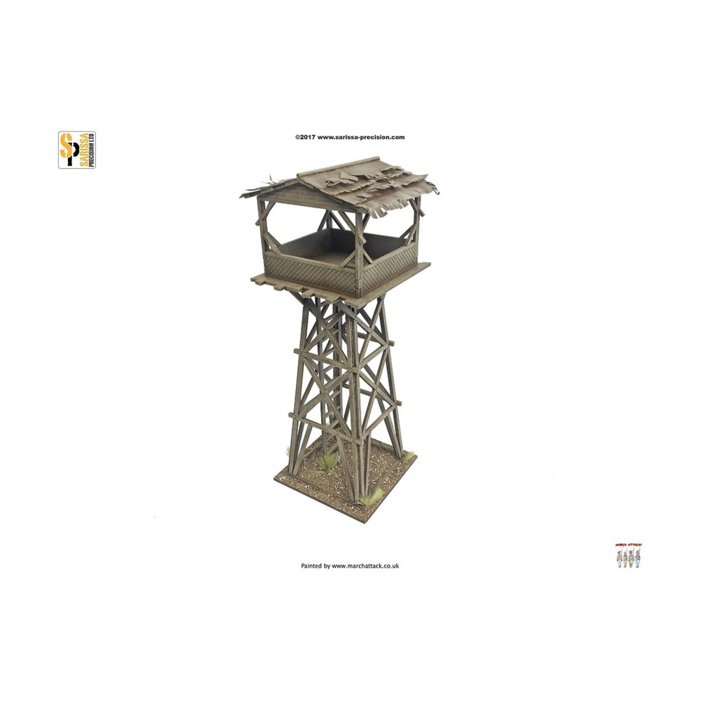 Sarissa Precision Terrain Watchtower Pack SW (New)