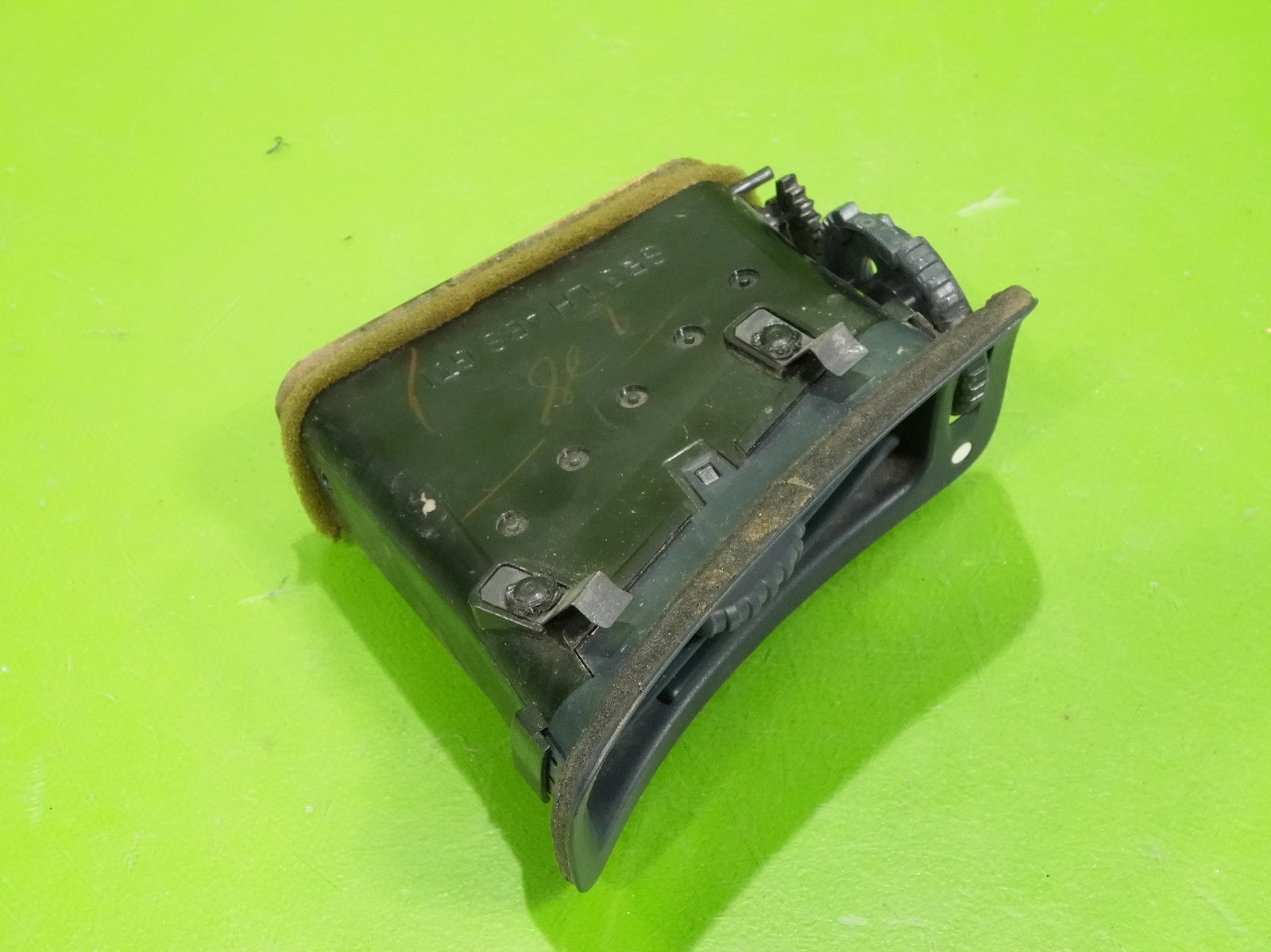 92-95 Civic OEM passenger right dash HVAC air heater AC vent blue