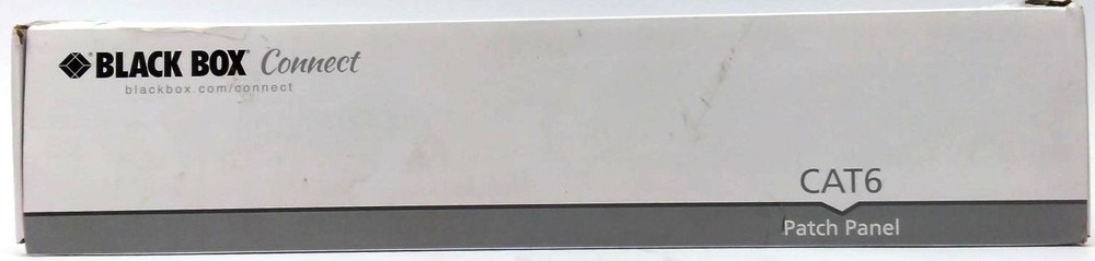 Black Box Connect Punchdown Patch Panel Universal CAT6 48-Port JPM648A
