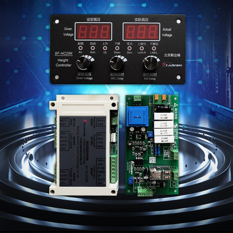 Torch Height Controller Plasma THC Encoder Knob F/ CNC Plasma Cutter SF-HC25K US