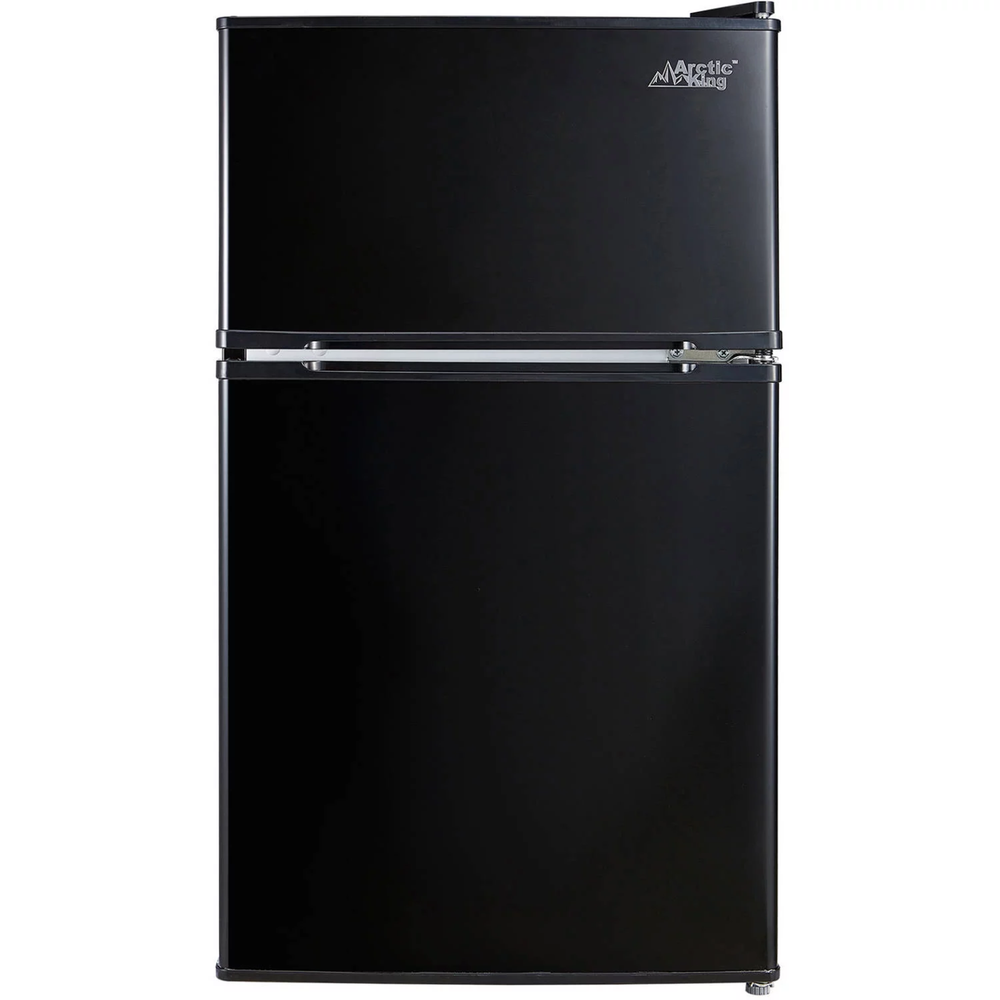 Arctic King 3.2 Cu ft Two Door Mini Fridge with Freezer, E-Star