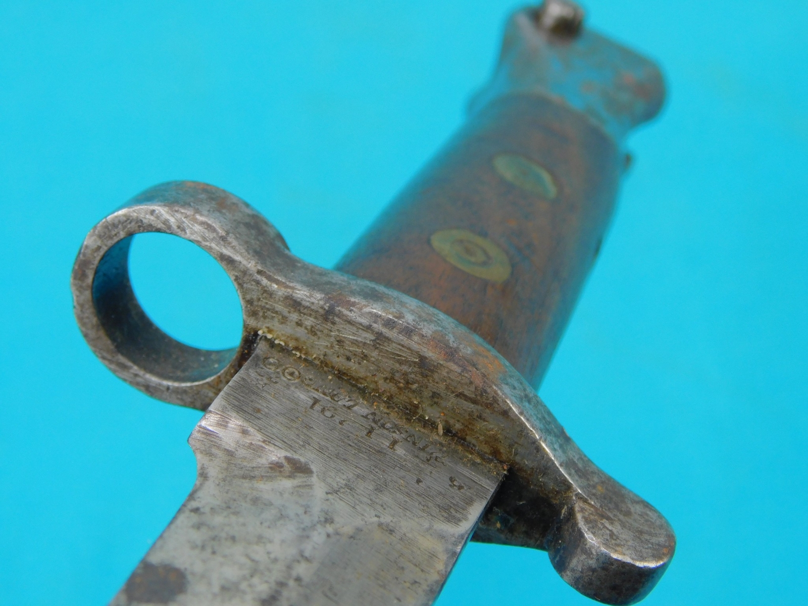 British WW1 WW2 Model 1888 Bayonet Converted to Fighting Knife