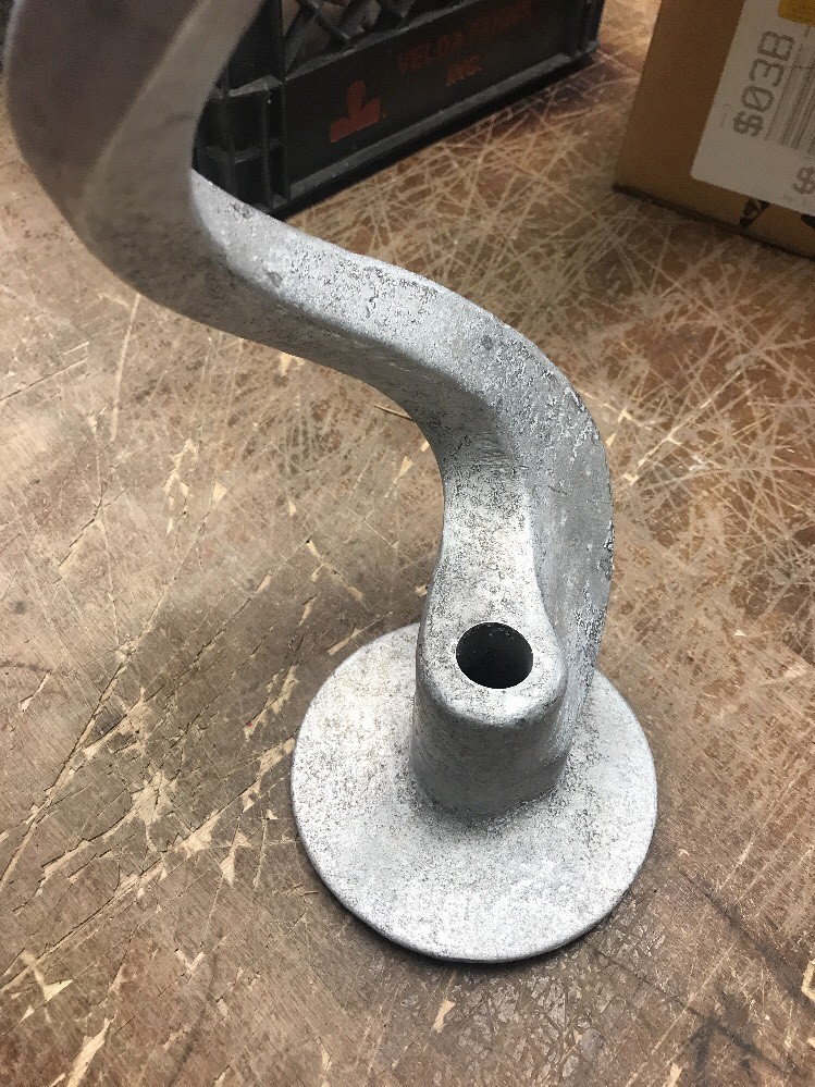 Nsf A20ED" Spiral Dough Hook 20 Quart