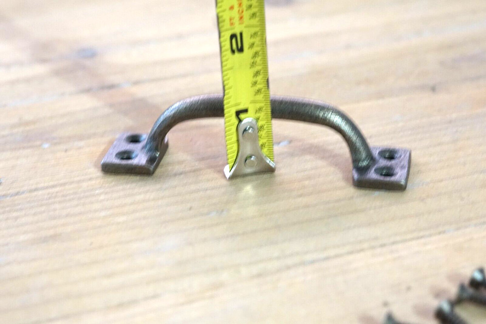 10 BRASS COLOR HANDLES DRAWER PULLS 4" KITCHEN CABINET WINDOW PULL GRASP BULK