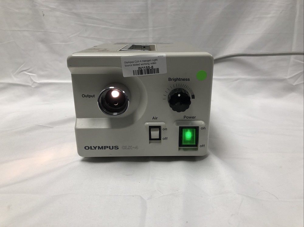 Olympus CLK-4 Halogen Light Source tested working video