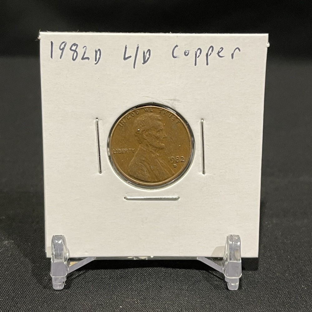 1982 D Lincoln Memorial Cent -Large Date - Copper (CIRCULATED)