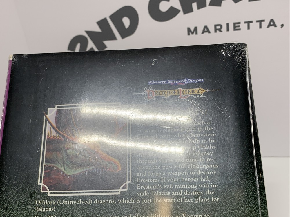 DLA3 Advanced Dungeons & Dragons Dragon Lance DRAGON'S REST 1990 TSR