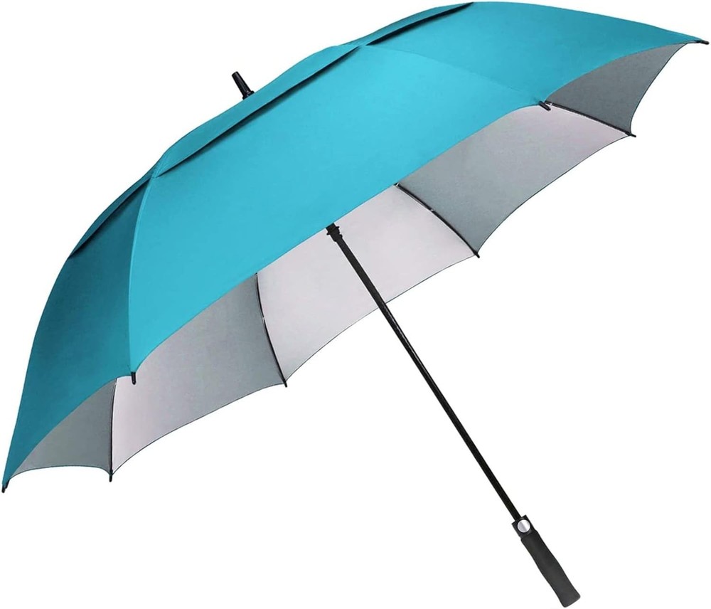 54/62/68 Inch Extra Large Windproof Golf Umbrella UV Protection Automatic Open