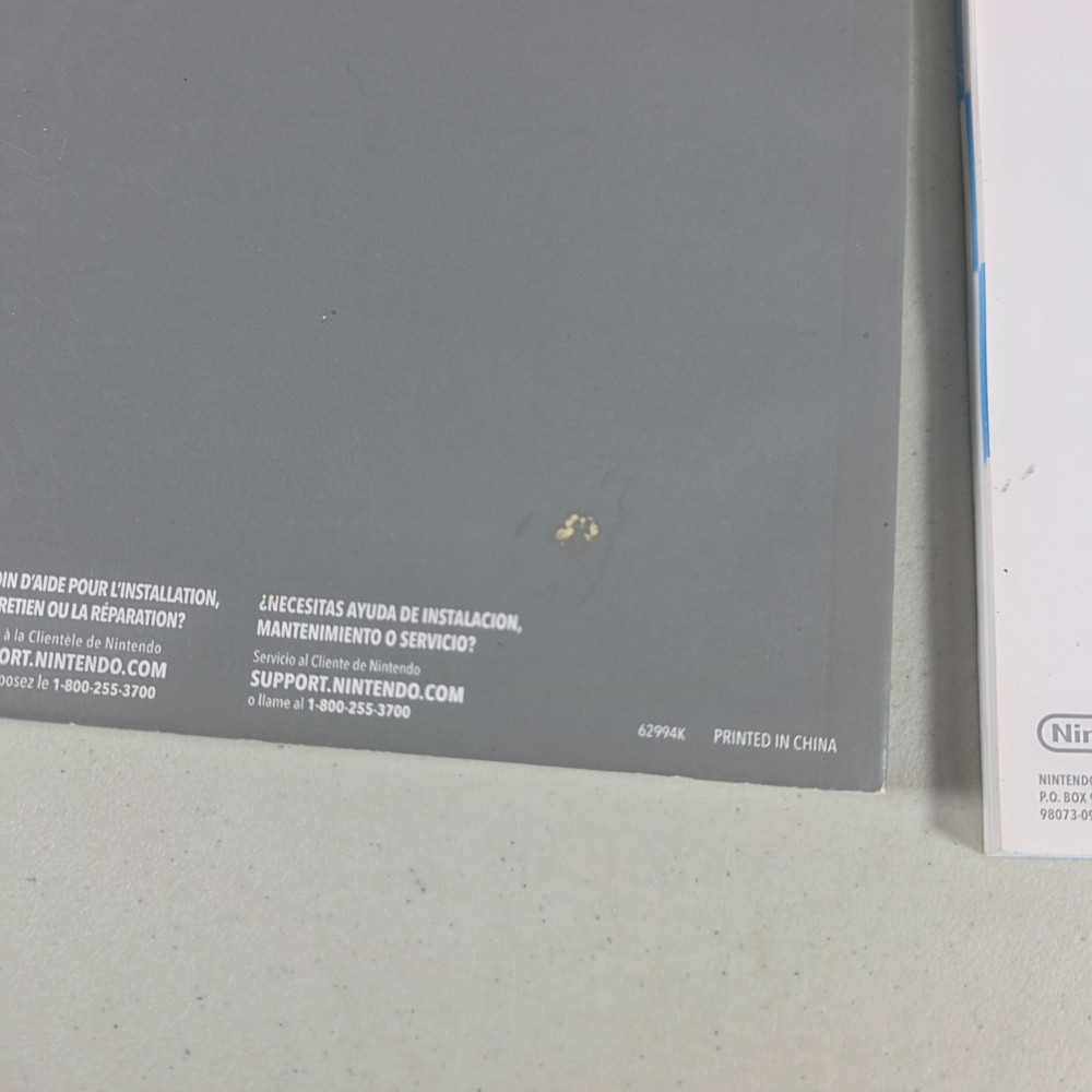 Nintendo Wii Operations Manual • Channels & Settings + System Setup Books
