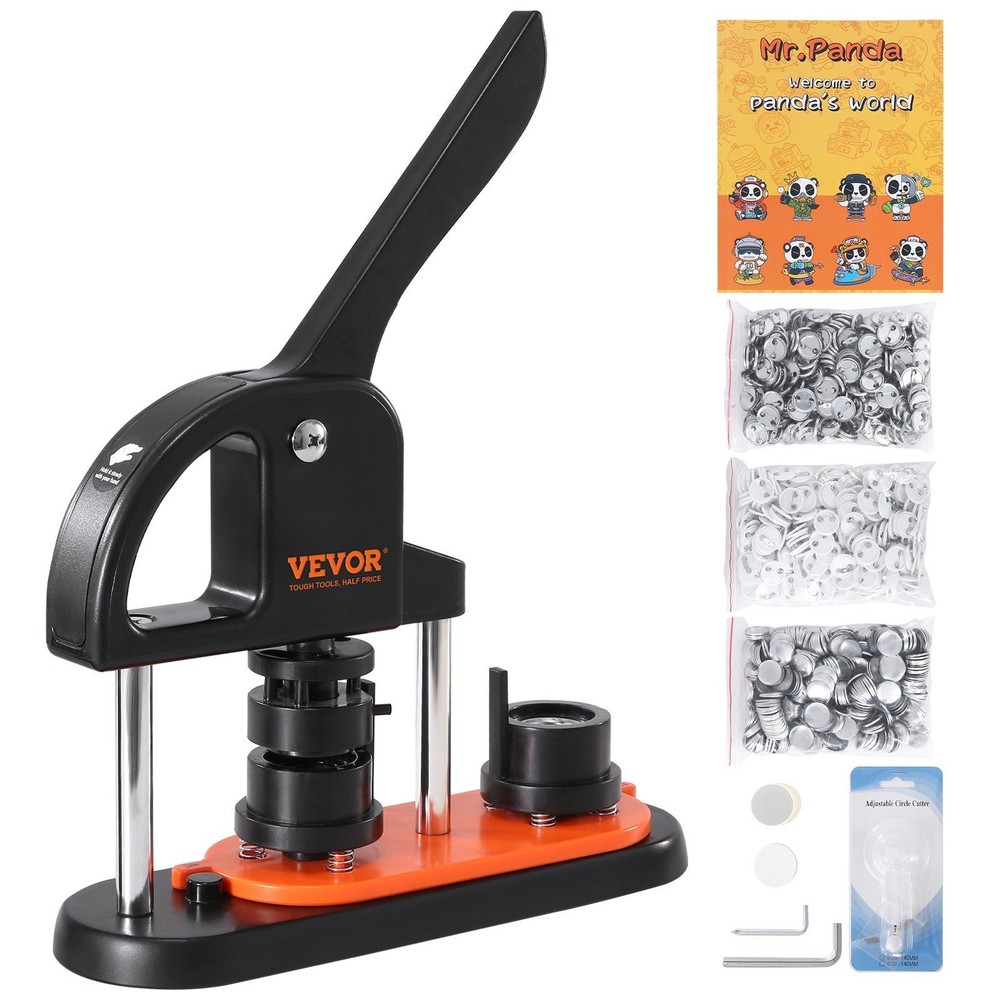 25mm Button Constructor with 500 Elements, Panda Planning Pages and Low Force