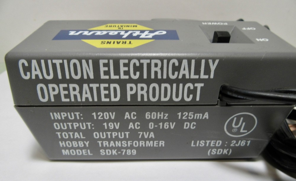 Athearn T-001 / SDK-789 Hobby Transformer ( Untested)