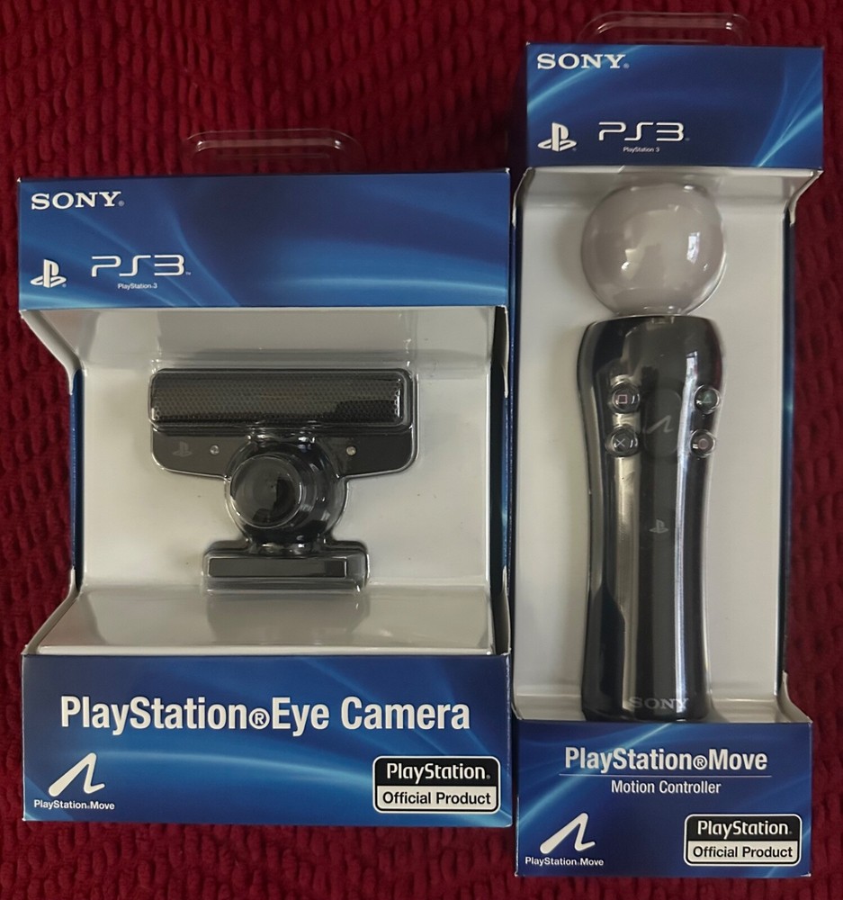 Brand New Playstation Eye Camera And Motion Controller Bundle PS3 With Games